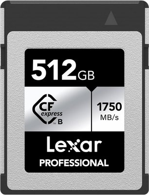 Карта пам'яті Lexar Professional CFexpress Type B Silver 512 ГБ (LCXEXSL512G-RNENG) LCXEXSL512G-RNENG фото