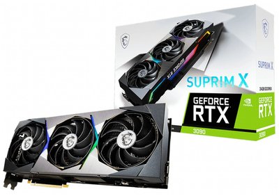 Відеокарта MSI GeForce RTX 3090 SUPRIM X 24G 3090 SUPRIM фото