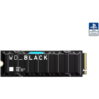 Пам'ять WD Black SN850 NVMe Heatsink pro PS5 2 TB (WDBBKW0020BBK-WRSN) FW137ip4-S00862 фото