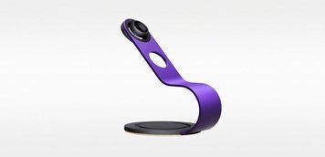 Підставка для фена Dyson Supersonic Hair Dryer Stand Holder Black/Purple (970516-05) 970516-05 фото