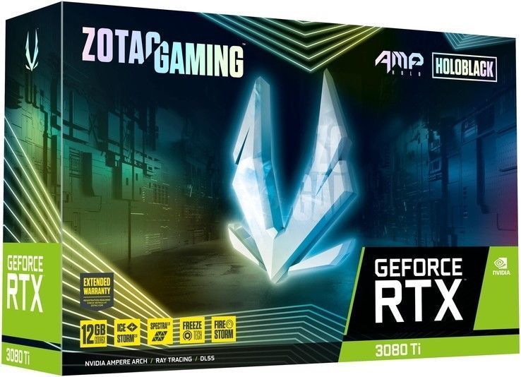 Відеокарта Zotac GAMING GeForce RTX 3080 Ti AMP Holo ZT-A30810F-10P фото