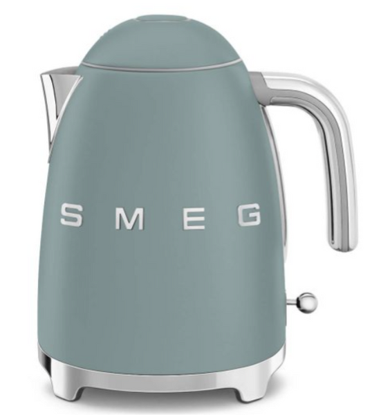 Набір тостерів і чайників Smeg Retro Series - Emerald Green Matte - Модель TSF01EGMEU + KLF03EGMEU TSF01EGMEU+KLF03EGMEU фото