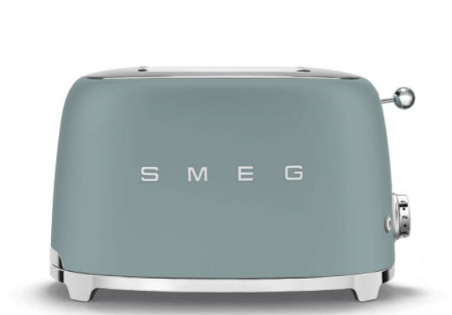 Набір тостерів і чайників Smeg Retro Series - Emerald Green Matte - Модель TSF01EGMEU + KLF03EGMEU TSF01EGMEU+KLF03EGMEU фото