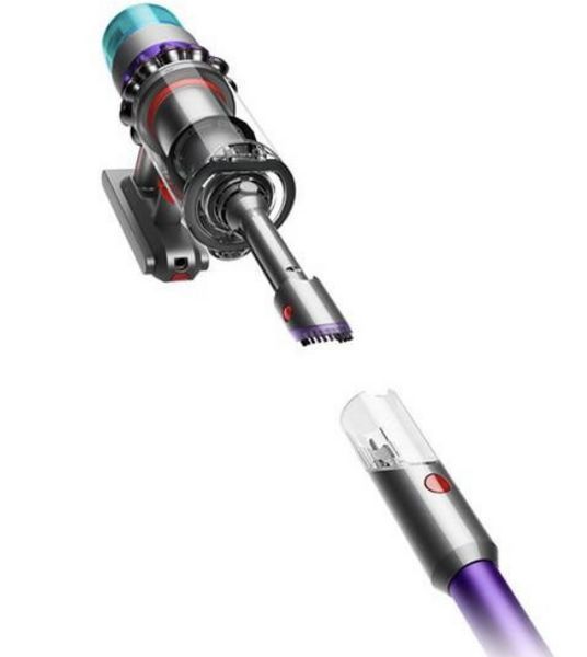Пилосос 2в1 (вертикальний + ручний) Dyson Gen5detect Absolute Nickel/Purple (446989-01) 446989-01 фото
