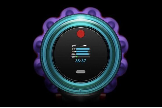 Пилосос 2в1 (вертикальний + ручний) Dyson Gen5detect Absolute Nickel/Purple (446989-01) 446989-01 фото