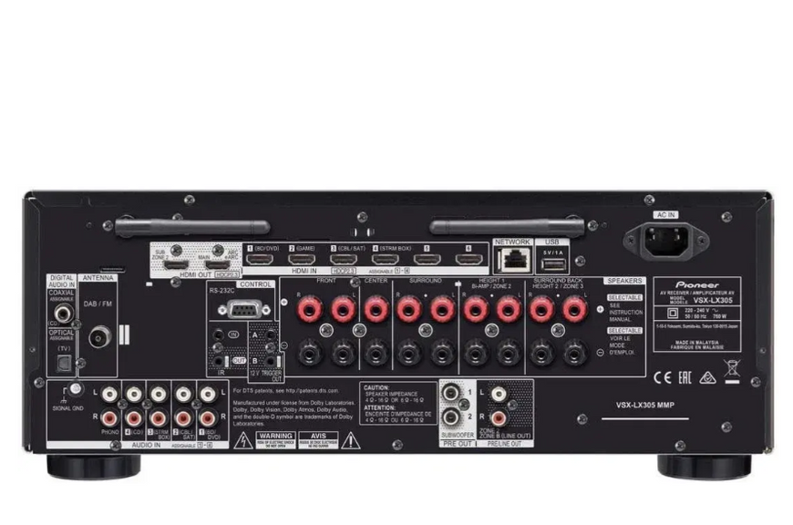 Ресивер Pioneer VSX-LX305-B S10479 фото
